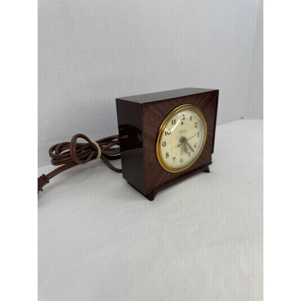 Vtg 1950's Telechron General Electric 